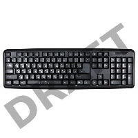 Клавиатура Oklick 180M черный USB