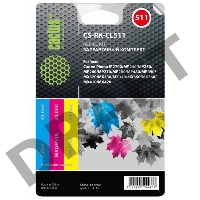 Заправка для ПЗК Cactus CS-RK-CL511 цветной (3x30мл) Canon MP240/ MP250/MP260/ MP270