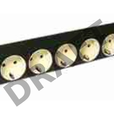 Блок распределения питания Lanmaster LAN-EP19-8P/S-1.8M гор.размещ. 8xSchuko базовые 10A C14 1.8м