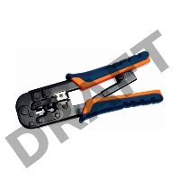 Инструмент обжим ITK TM1-B11H  для RJ-45,12,11 с  x рап. ме x . сине-оранж