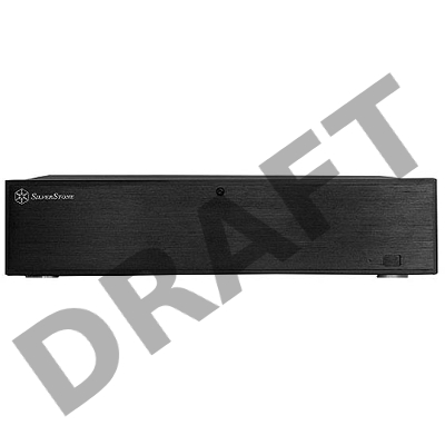 Корпус Slim HTPC Silverstone Milo ML04B <Black, mATX, USB3.0, Audio, без БП>
