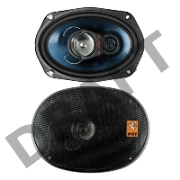 Колонки автомобильные Mystery Calypso MC-6943 280Вт 92дБ 4Ом 15x23см (6x9дюйм) (ком.:2кол.) коаксиальные трехполосные