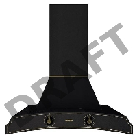 Вытяжка каминная Gorenje Classico DK63MCLB черный управление: тактовое (1 мотор)