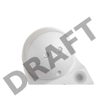 Детектор движения ДД 010 1100Вт угол. обз. 180град. IP44 бел. ИЭК LDD10-010-1100-001