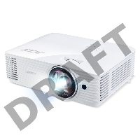 Проектор Acer projector S1286H, DLP 3D, XGA, 3500lm, 20000/1, HMDI, short throw 0.6, 2.7kg