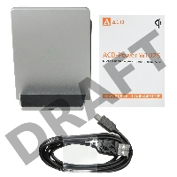 Зарядное устройство (ACD-W102S-F1S) 10Вт, беспроводная Qi, 2-катушки с QC, 5В/2А ~ 9В/1,8А RTL