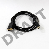 Кабель-переходник VCOM CG596-1.8M HDMI --> VGA_M/M 1,8м