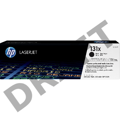 Тонер-картридж HP CF210X черный LaserJet Pro 200 M251/M276 (2400стр.)