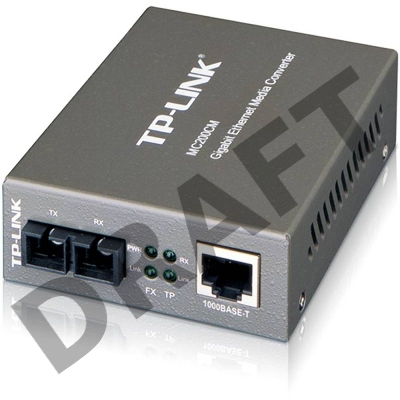 Сетевое оборудование TP-Link SMB MC200CM Медиаконвертор 10/100/1000M RJ45 to 1000M multi-mode,Full-duplex,up to 550m,