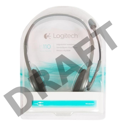 Гарнитура Logitech Headset H110