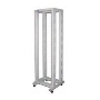 Стойка двухрамная Lanmaster TWT-RACK2-42U-6X6 42U 600ммX600мм серый