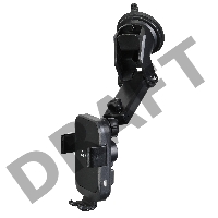 Автомобильная беспроводная зарядка-держатель с QC (ACD-W15QI-V1B) 15Вт, , 5В/2А~12В/1,5А RTL {20}