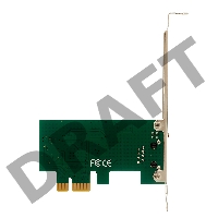 Сетевой адаптер ExeGate EXE-560 PCI Express 10/100/1000Mbps RTL8111C (OEM) EX281224RUS