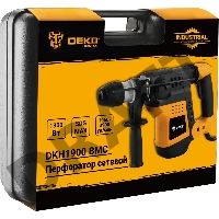 Перфоратор Deko DKH1900 патрон:SDS-plus уд.:9Дж 1900Вт (кейс в комплекте)