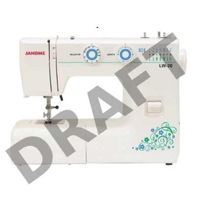 Швейная машина Janome LW-20 белый