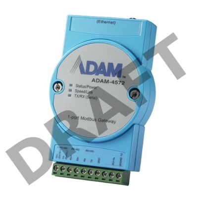 ADAM-4572-CE   Модуль шлюза данных, 1 порт, Modbus TCP/RT Advantech
