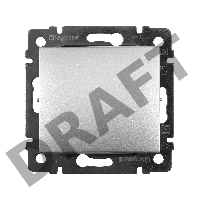 Выключатель, алюм. Valena 