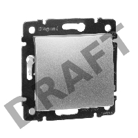 Выключатель, алюм. Valena 