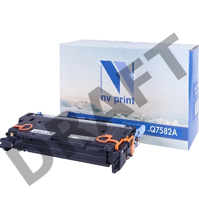 Картридж NV Print совместимый HP Q7582A YELLOW для LJ Color 3505/3800 (6000k)