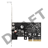 Контроллер ExeGate EXE-321 EX293839RUS (PCI-E x4 v3.0, 20Gbps (USB3.2 GEN2x2) Type-C ext., ASMedia Chipset ASM3242)