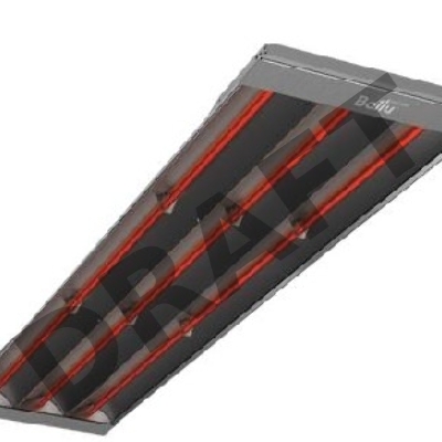 Инфракрасный обогреватель BALLU BIH-T-3.0(3000 Вт, высота установки до 12м, защита от перегрева, напряжение 380/400 В, габариты (ШхВхГ) 935x60x305 мм, вес 5,0кг.)