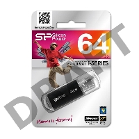 Флеш Диск Silicon Power USB Drive 64Gb Ultima II SP064GBUF2M01V1K {USB2.0, Black}