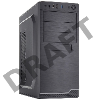 Корпус c блоком питания 450 Ватт Case Foxline FL-816, ATX, 3x5.25EXT, 1x3.5EXT, 3x3.5INT, 2xUSB2.0+1xUSB3.0, HDA, w/o FAN, w/450W ATX PSU, w/1.2m EU pwr cord