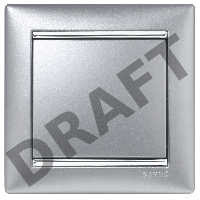 Выключатель, алюм. Valena 