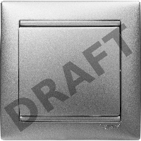 Выключатель, алюм. Valena 