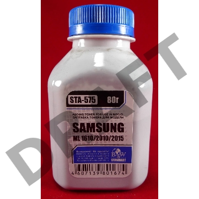 Тонер SAMSUNG ML-1610/1615/2010/2015 (фл, 80г) B&W Standart фас России