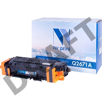Картридж NV Print совместимый HP Q2671A Cyan для LJ Color 3500/3550/3700 (4000k)