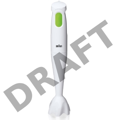 Блендер погружной Braun MQ100 Soup белый