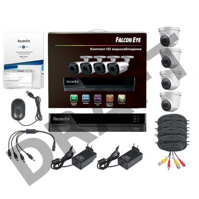 Комплект видеонаблюдения Falcon Eye FE-104MHD Дом