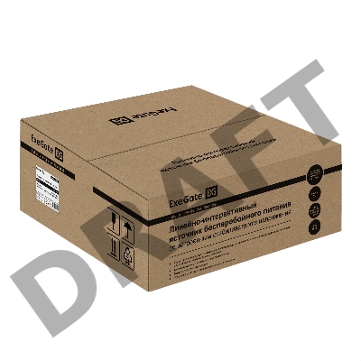 ИБП Pure Sine Wave ExeGate SinePower UHB-2000.LCD.AVR.1SH.4C13.RJ.USB.2U <2000VA/1600W, LCD, AVR, 1*Schuko+4*C13 , RJ45/11, USB, Rackmount 2U/Tower, металлический корпус, Black>