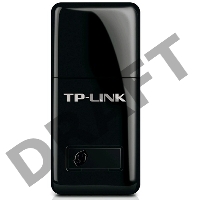 Сетевой адаптер TP-Link SOHO TL-WN823N Беспроводной USB мини адаптер 300Мбит/с стандарта N c кнопкой QSS(Realtec)