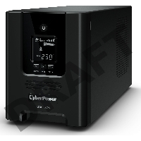 Источник бесперебойного питания CyberPower PR3000ELCDSL 3000VA/2700W USB/RJ11/45 (9 IEC)
