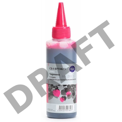 Чернила Cactus CS-I-EPT0823 пурпурный (100мл) Epson Stylus Photo R270/290/RX59