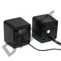 Колонки Dialog Colibri AC-02UP BLACK {акустические колонки 2.0, 5W RMS, питание от USB}