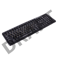 Клавиатура Gembird KB-8320U-Ru_Lat-BL, черный, USB, кнопка переключения RU/LAT,104 клавиши