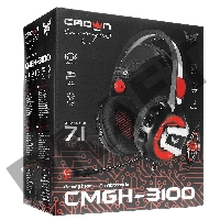 Гарнитура игровая CROWN CMGH-3100 Black&red