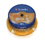 Диск DVD-R Verbatim 4.7Gb 16x Cake Box (25шт) (43522)