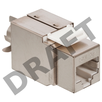 Модуль Keystone, RJ45, кат.5E, STP, 180 градусов Модуль Keystone, RJ45, кат.5E, STP, 180 градусов