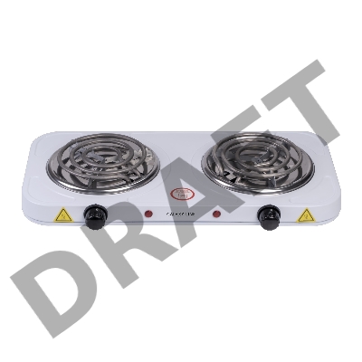 Плитка электрическая Galaxy GL 3004 (белый, 2000 Вт, 1 конфорка)