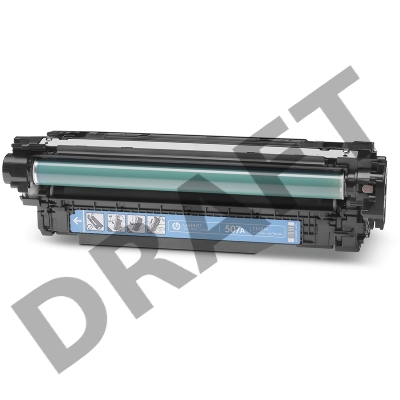 Тонер-картридж HP CE401A голубой для CLJ M551 6000стр.