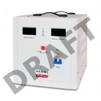 Стабилизаторы напряжения Powerman AVS 20000D White (220В±8% 20000ВА,120А,КПД 98%,циф. индикация вх./вых.)