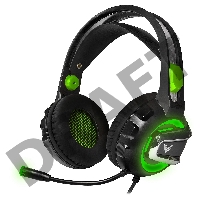 Гарнитура игровая CROWN CMGH-3102 Black&green