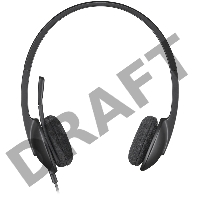 Наушники 981-000475 Logitech Headset H340 USB 