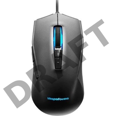 Мышь Lenovo IdeaPad Gaming M100 RGB графитовый оптическая (3200dpi) USB2.0 (7but)