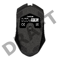 Мышь ExeGate EX293641RUS SH-9025S (USB, оптическая, 1000dpi, 3 кнопки и колесо прокрутки, длина кабеля 1,7м, черная, RTL)