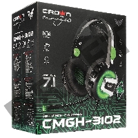 Гарнитура игровая CROWN CMGH-3102 Black&green